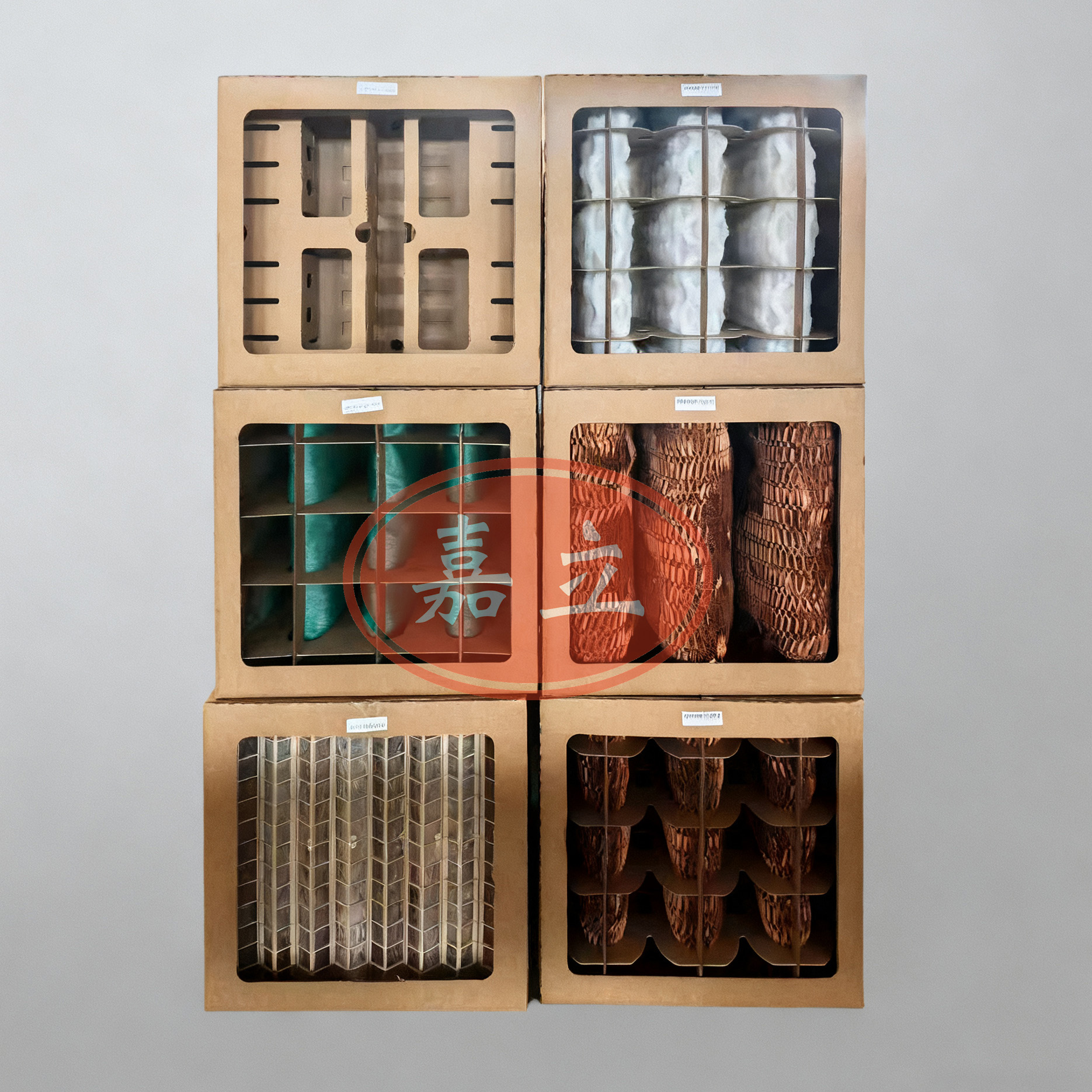 定兴纸盒式漆雾过滤纸箱